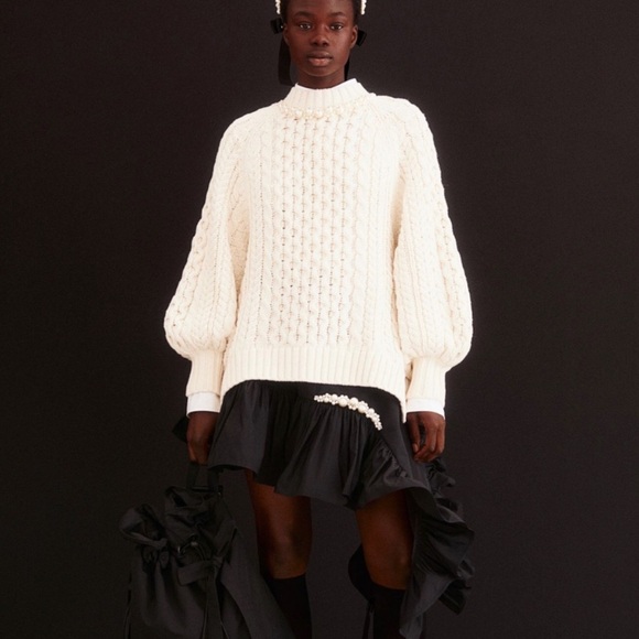Simone Rocha X H&M Asymmetric Skirt - Picture 3 of 11